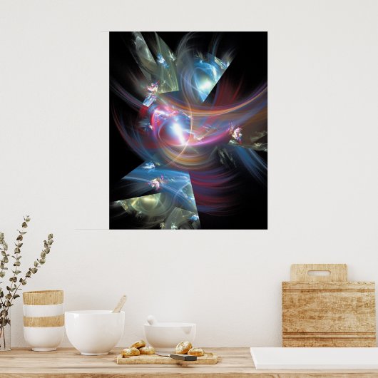 Poster 'Lightwarrior' (Cuisine)