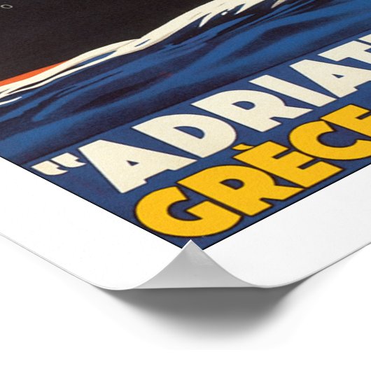 Poster Ligne Adriatica (Coin)