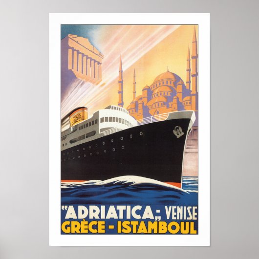 Poster Ligne Adriatica (Devant)