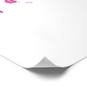 Poster Ligne aérienne High Point North Carolina (Coin)