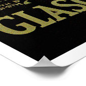 Poster Ligne Ancre ~ Glasgow-New York (Coin)