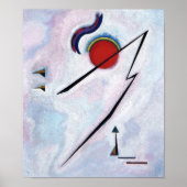 Poster Ligne angulaire par Kandinsky, 1930 (Devant)