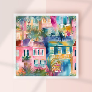 Poster Ligne arc-en-ciel