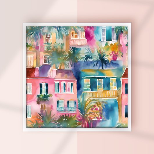 Poster Ligne arc-en-ciel