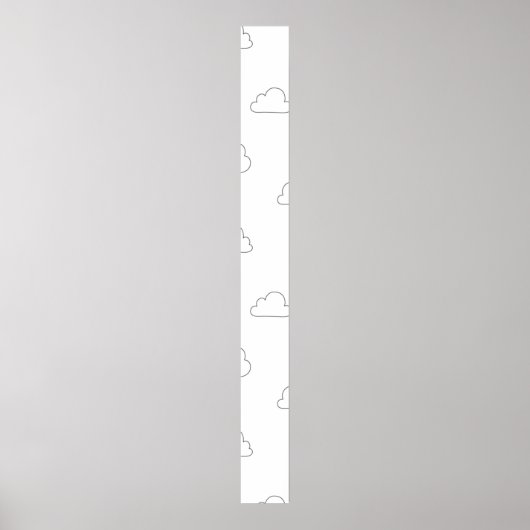 Poster Ligne d'art, panneau Pedestal de l'Albâtre (Devant)