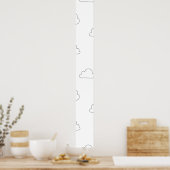 Poster Ligne d'art, panneau Pedestal de l'Albâtre (Cuisine)