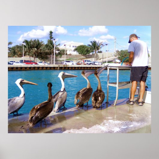 Poster Ligne de buffet (Devant)