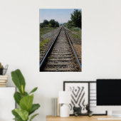 Poster Ligne de chemin de fer (Bureau à domicile)
