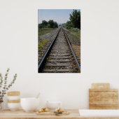 Poster Ligne de chemin de fer (Cuisine)