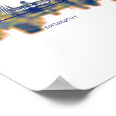 Poster Ligne de Damas (Coin)