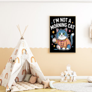 Poster Ligne de départ du matin