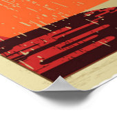 Poster Ligne de palmier (Coin)