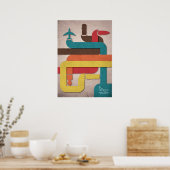 Poster Ligne de simulation (Cuisine)