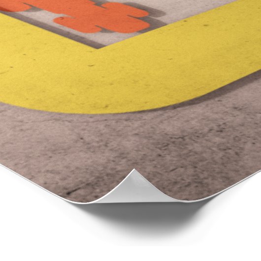 Poster Ligne de simulation (Coin)