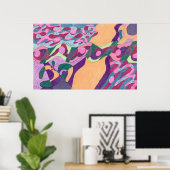 Poster Ligne d'eau (Bureau à domicile)