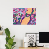 Poster Ligne d'eau, 28 x 20 (Bureau à domicile)
