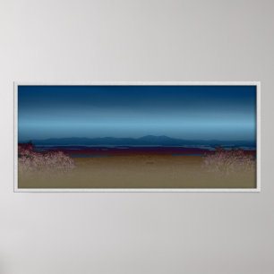 Poster Ligne d'horizon