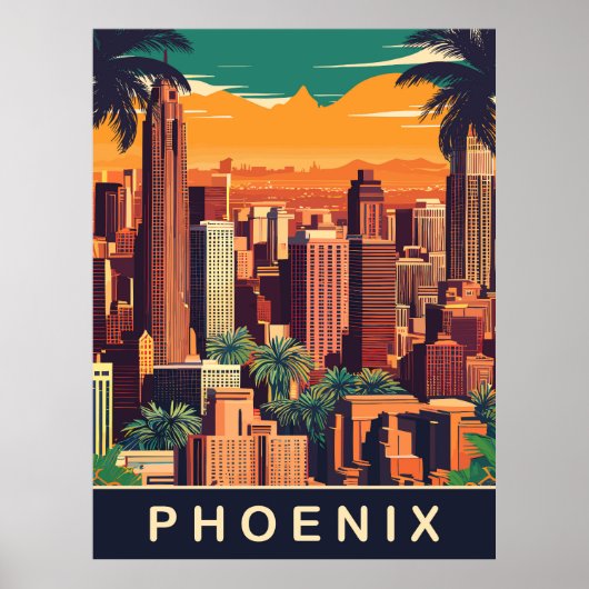 Poster Ligne d'horizon de Phoenix, Voyage (Devant)