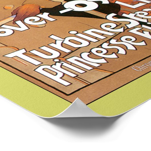 Poster Ligne Dover-Ostende (Coin)