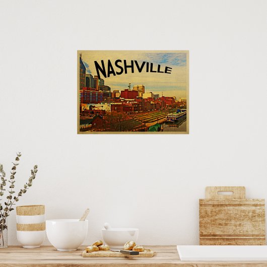 Poster Ligne du Tennessee (Cuisine)