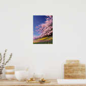 Poster Ligne enchanteresse de Sakura Trees (Cuisine)