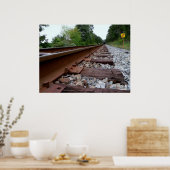 Poster Ligne ferroviaire (Cuisine)