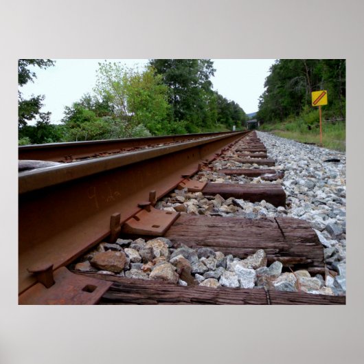 Poster Ligne ferroviaire (Devant)