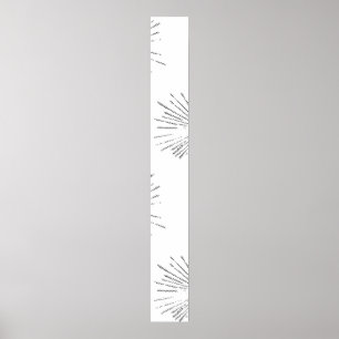 Poster Ligne, Gris clair, Panneau du Pedestal Geyser