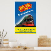 Poster Ligne North Shore Electroliner (Cuisine)
