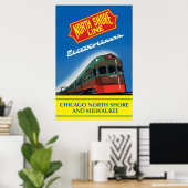 Poster Ligne North Shore Electroliner (Bureau à domicile)