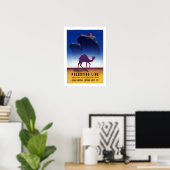 Poster Ligne Palestine (Bureau à domicile)