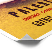 Poster Ligne Palestine (Coin)