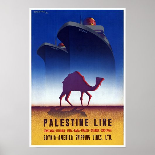 Poster Ligne Palestine (Devant)