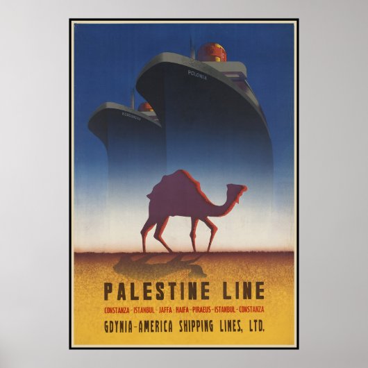 Poster Ligne Palestine (Devant)