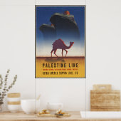 Poster Ligne Palestine (Cuisine)