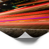 Poster Ligne Skyline de Houston Texas City (Coin)