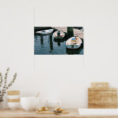 Poster Ligne sombre (Cuisine)