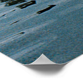 Poster Ligne sombre (Coin)