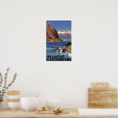 Poster Ligne St.Gotthard Suisse - Vintage voyage (Cuisine)