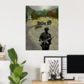 Poster Ligne Tour (Bureau à domicile)