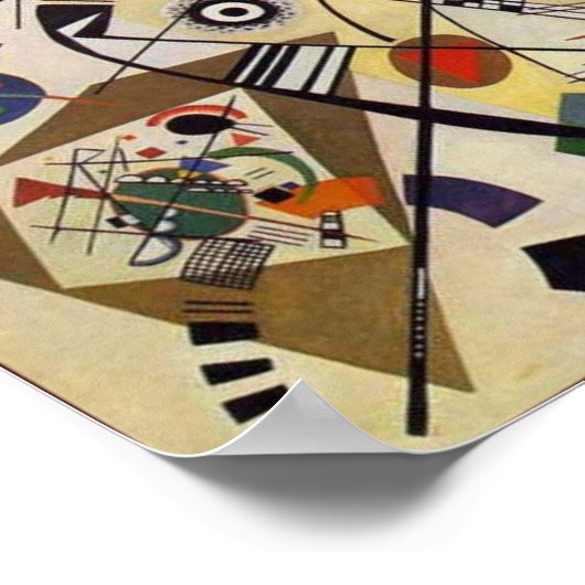 Poster Ligne transverse (Coin)