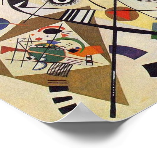 Poster Ligne transverse (Coin)