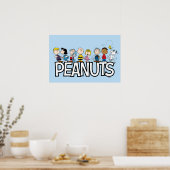 Poster Lignée du groupe Peanuts Gang (Cuisine)