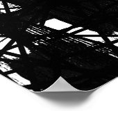 Poster Lignes Abstraites 02 (Coin)