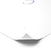 Poster Lignes bleues 5 (Coin)