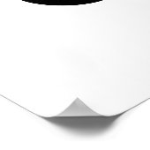 Poster Lignes courbes et cercles Abstraits | Geo moderne (Coin)