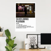 Poster LIGNES D'ARGENT PLAYBOOK Baiser (Bureau à domicile)