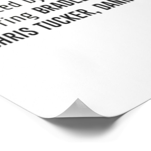 Poster LIGNES D'ARGENT PLAYBOOK Baiser (Coin)