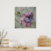 Poster Lignes de confluence Hollyhock (Cuisine)