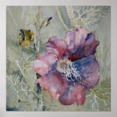 Poster Lignes de confluence Hollyhock (Devant)